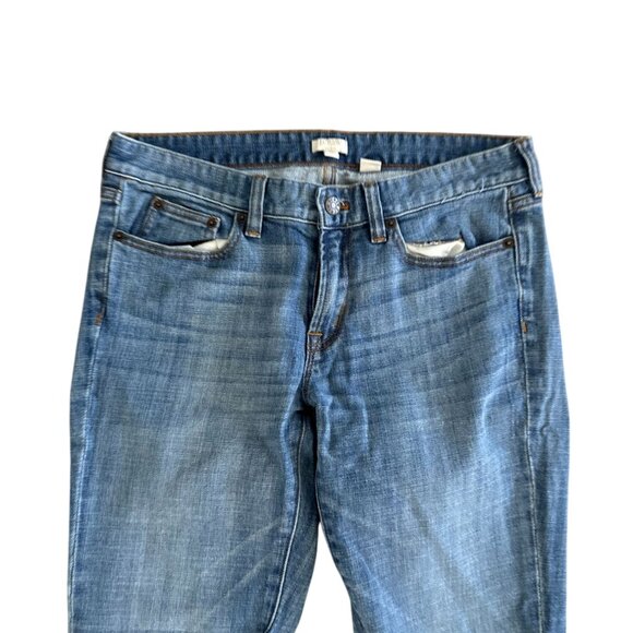 j CREW Women's Ankle Straight Jeans Size 30 - Picture 8 of 8